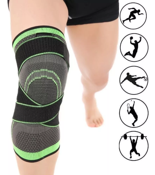 Rodillera deportiva ortopédica de compresión, antideslizante y ajustable, ideal para soporte y alivio del dolor en la rodilla | Zorby