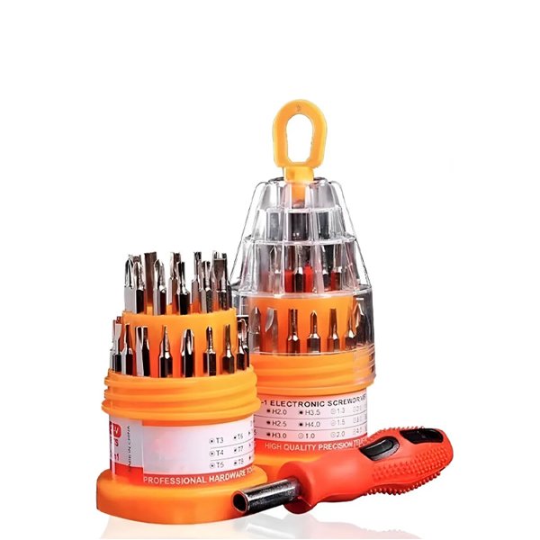 Juego de destornilladores de precisión 31 en 1 compacto | Zorby