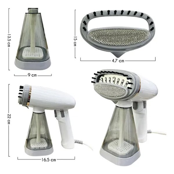 Mini plancha a vapor portátil SB-802 blanca para viajes