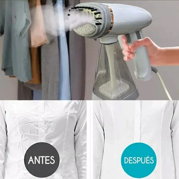 Mini plancha a vapor portátil SB-802 blanca para viajes