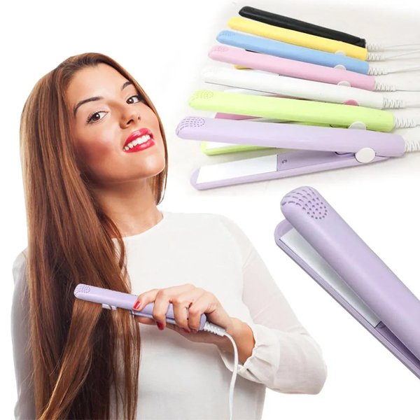 Plancha mini viajera portátil para ropa, compacta y eficiente para viajes