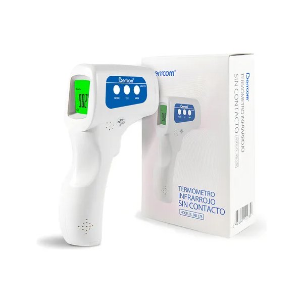Termómetro digital infrarrojo Berrcom JXB-178, sin contacto, para medir temperatura